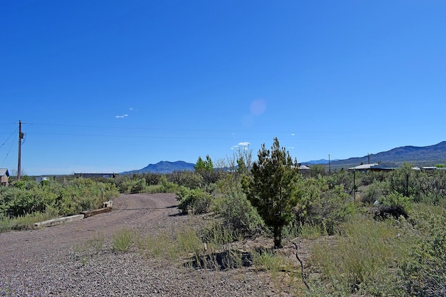 view of mountain feature