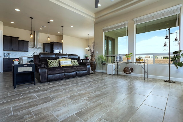 view of living room