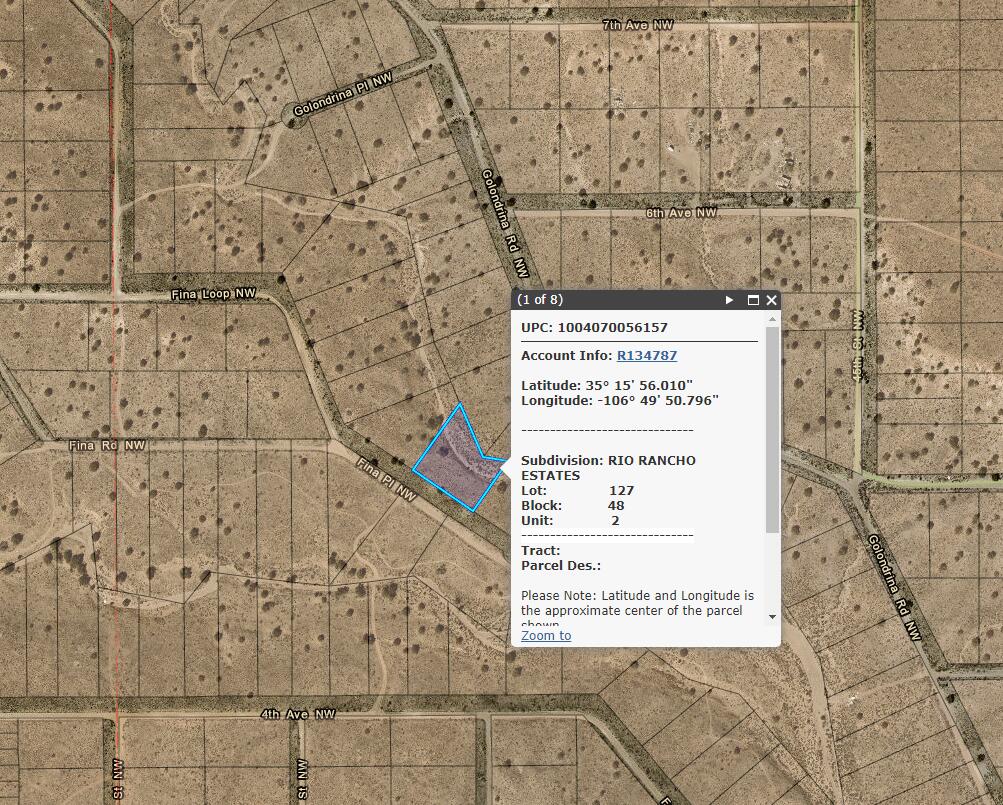 0 Fina Pl NW, Rio Rancho, NM 87124