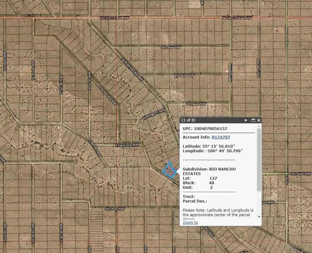 0 Fina Pl NW, Rio Rancho, NM 87124