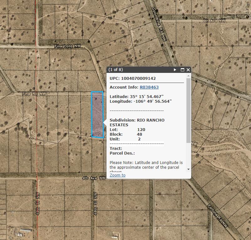 0 Fina Rd NW, Rio Rancho, NM 87124