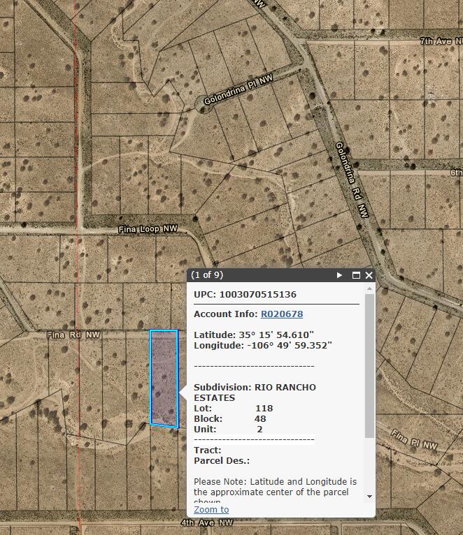 00 Fina Rd NW, Rio Rancho, NM 87124