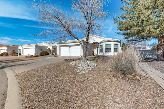 ranch-style house with a garage