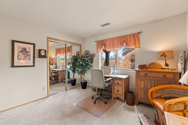 8008 Loma Larga Rd, Corrales, NM 87048 - office with light carpet and baseboards