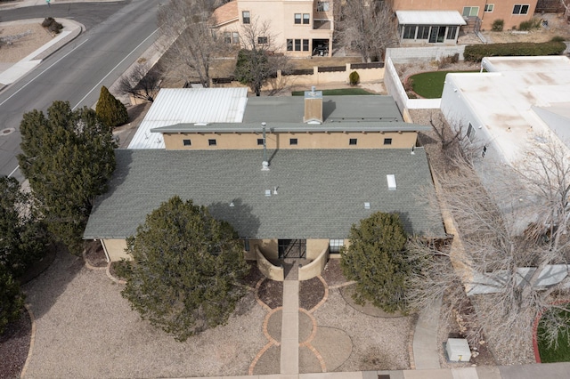 aerial view