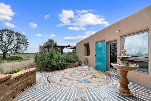 506 Dinkle Rd, Edgewood, NM 87015 - view of patio