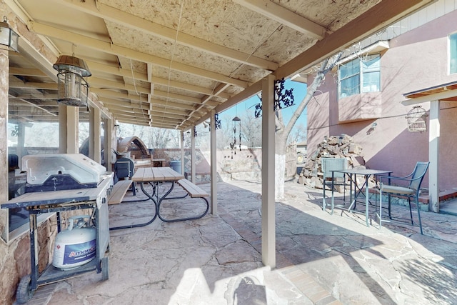 view of patio