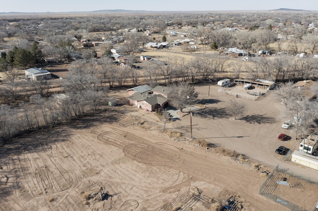 drone / aerial view featuring a rural view