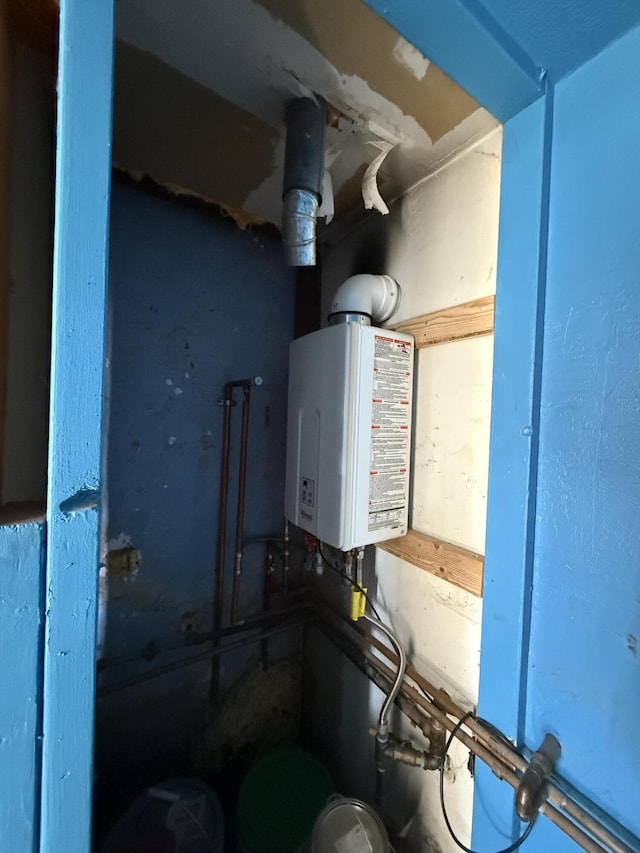 utilities with water heater