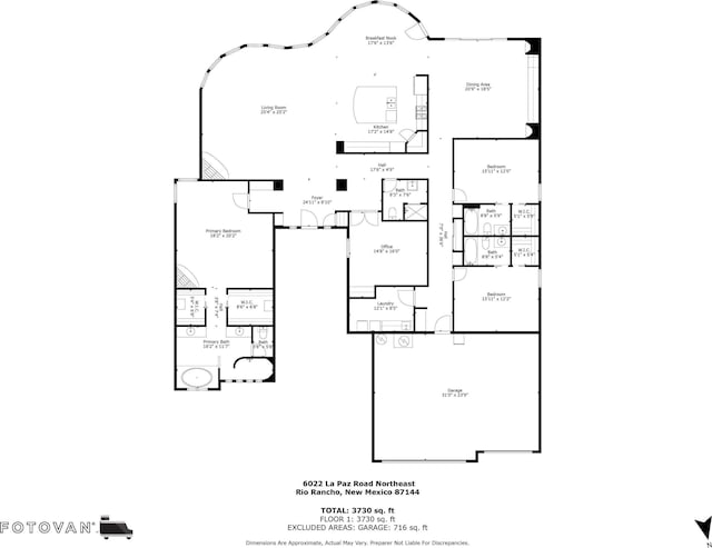 view of layout