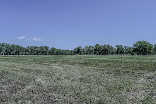 view of landscape with a rural view