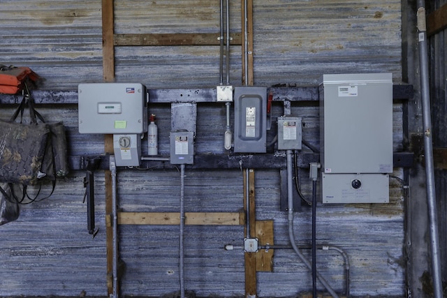 view of utility room