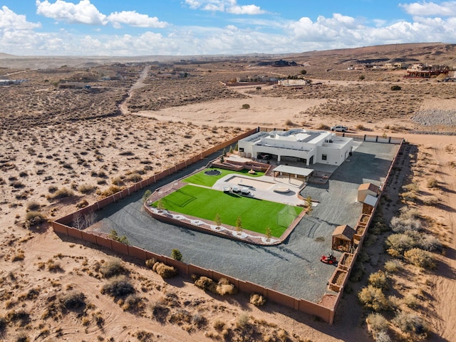 6316 La Paz Rd NE, Rio Rancho, NM 87144 - overview of rural landscape featuring a desert landscape