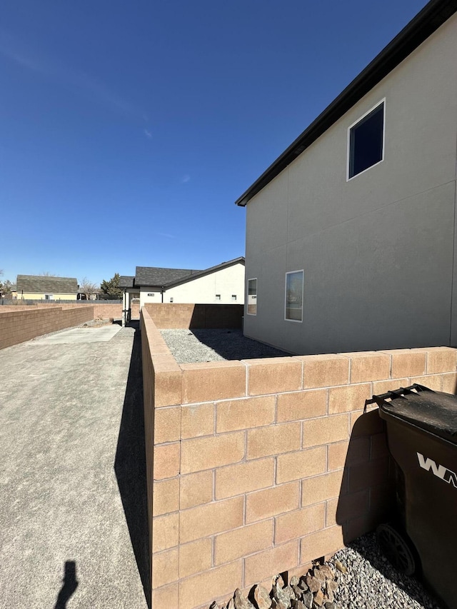 392 Pecos Loop SE, Rio Rancho, NM 87124 - exterior view of a fenced backyard