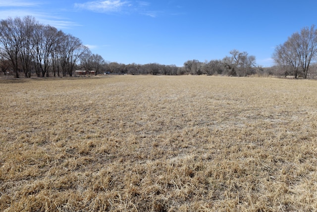 view of landscape with a rural view