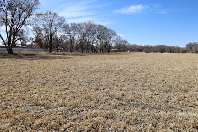 view of landscape with a rural view