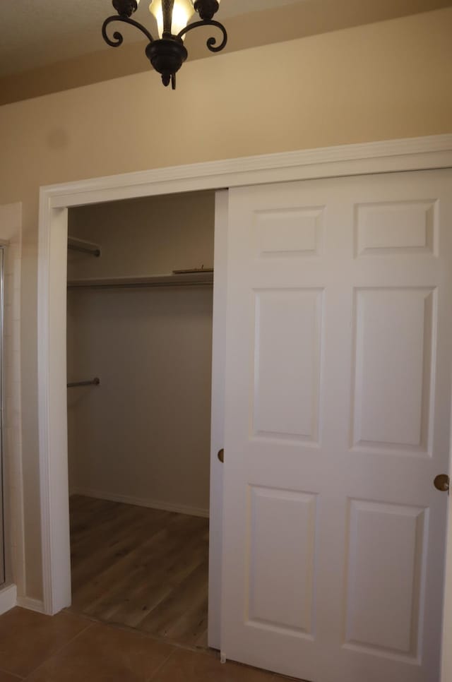 view of closet