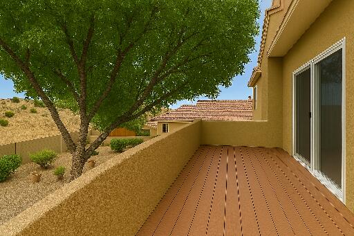 9801 Basha St NW, Albuquerque, NM 87114 - view of balcony