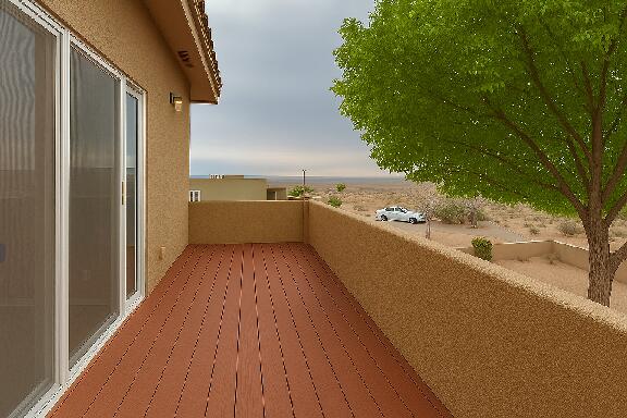 9801 Basha St NW, Albuquerque, NM 87114 - view of balcony