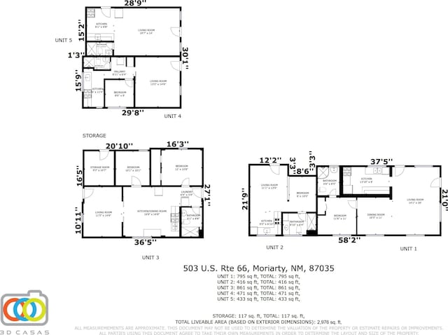 503 US Rt 66, Moriarty, NM 87035 - view of property floor plan