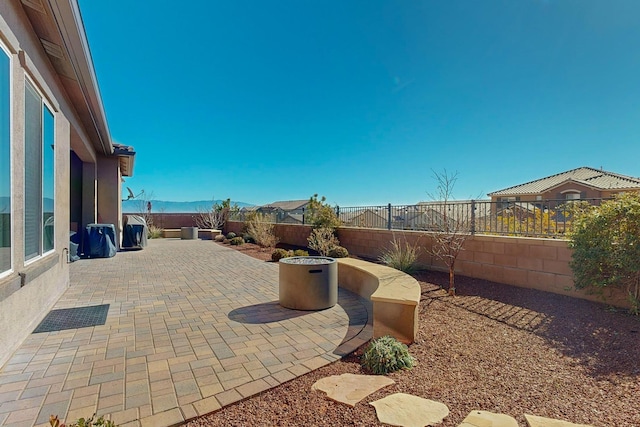 9020 Retablo Rd NW, Albuquerque, NM 87120 - view of patio with a fenced backyard
