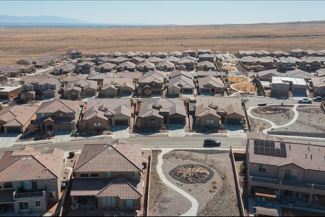 9020 Retablo Rd NW, Albuquerque, NM 87120 - drone / aerial view featuring a residential view