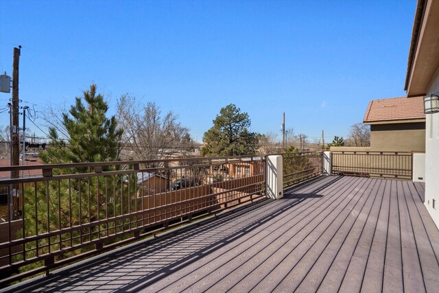 view of deck