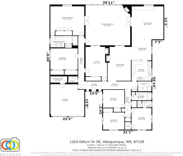 view of layout