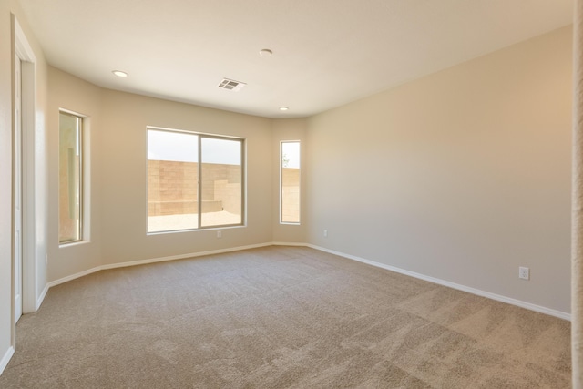 2178 Janet Way, Rio Rancho, NM 87144 - carpeted spare room with baseboards and recessed lighting