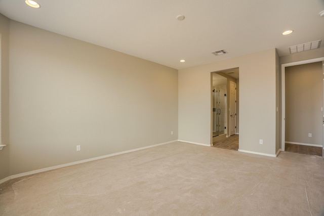 6209 Angelou Ln NW, Albuquerque, NM 87120 - unfurnished bedroom featuring light colored carpet, recessed lighting, and baseboards