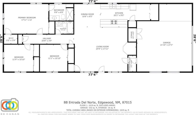 view of layout