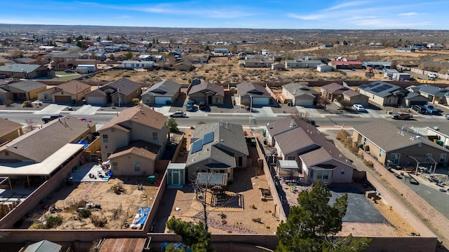 birds eye view of property featuring a residential view