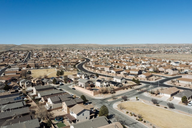 birds eye view of property featuring a residential view