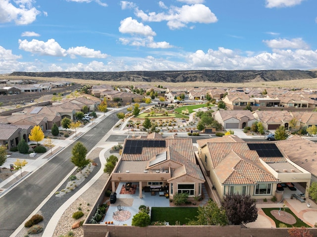 birds eye view of property featuring a residential view