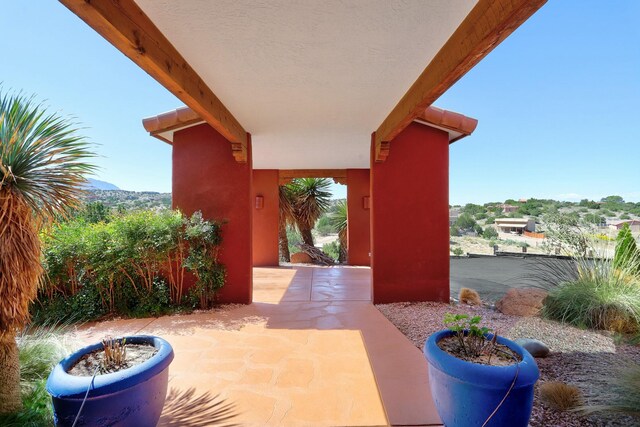 7 Calle Cholla, Placitas, NM 87043 - view of patio