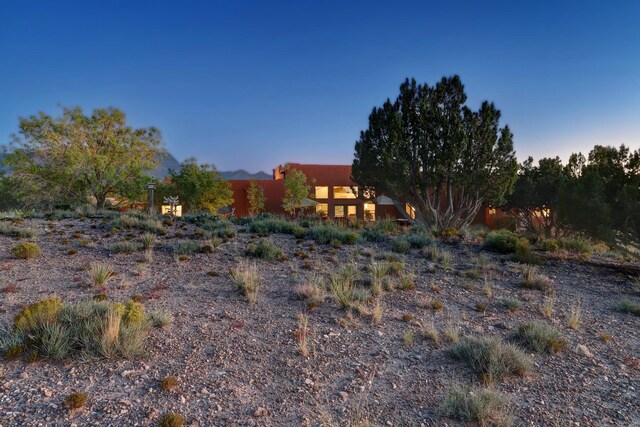 7 Calle Cholla, Placitas, NM 87043 - back of property