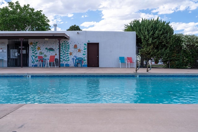 view of community pool