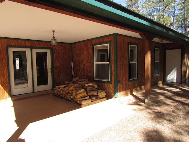 exterior space with a patio area