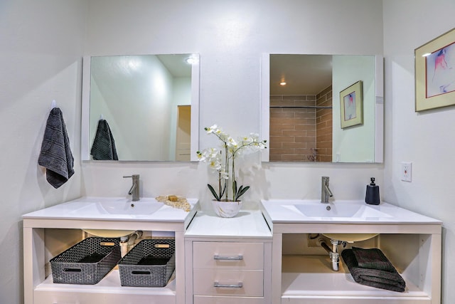 bathroom with a sink