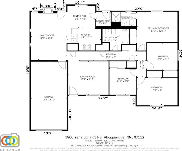 view of layout