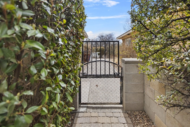 view of gate