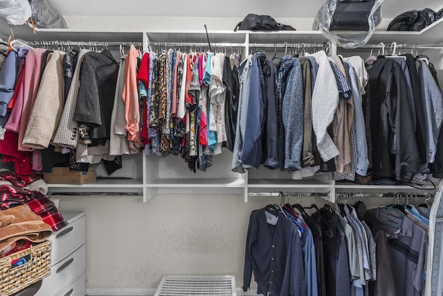 view of spacious closet