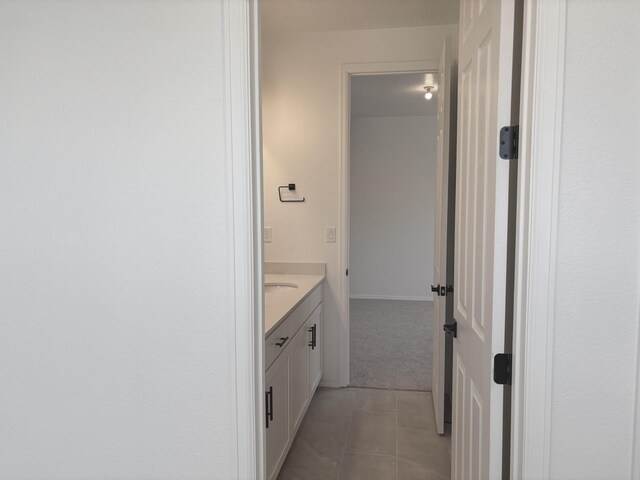 3340 Wolf Tail Loop NE, Rio Rancho, NM 87144 - bathroom featuring tile patterned flooring and vanity