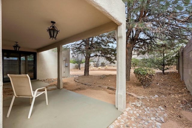 view of patio