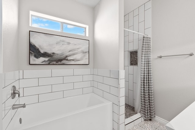 8104 Sleeping Bear Dr NW, Albuquerque, NM 87120 - bathroom with a shower stall and a bath