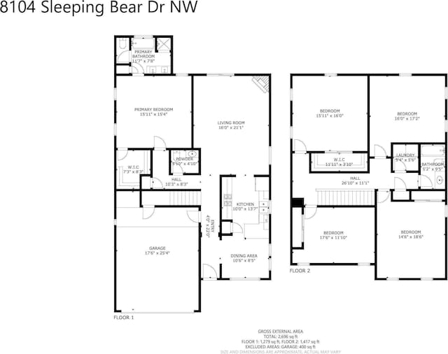 8104 Sleeping Bear Dr NW, Albuquerque, NM 87120 - view of home floor plan