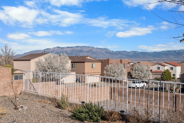 exterior space featuring a residential view