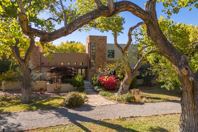 927 Camino Vista Rio, Bernalillo, NM 87004 - view of front facade with stucco siding