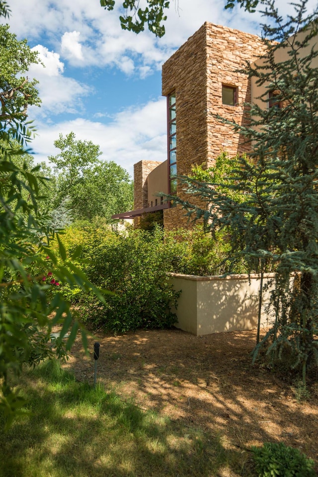 927 Camino Vista Rio, Bernalillo, NM 87004 - view of yard