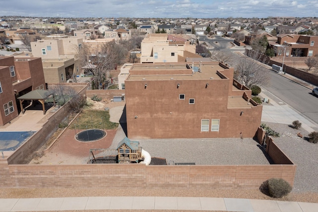 birds eye view of property featuring a residential view